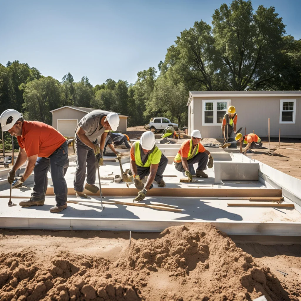 Mobile Home Foundation Repair in Angier, NC
