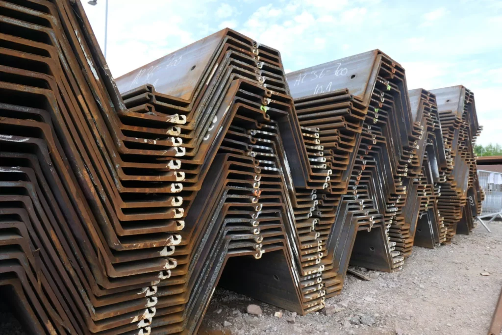Pressed Steel Pilings in Angier, NC