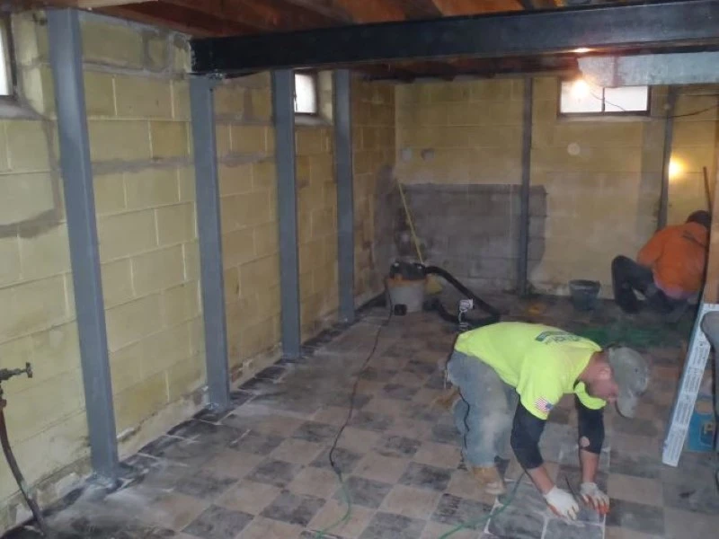 Basement Wall Repair in Angier, NC