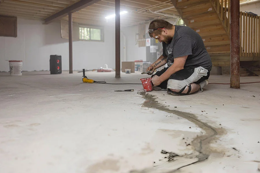 Concrete Slab Foundation Repair in Angier, NC